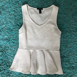 Forever 21 Peplum Top
